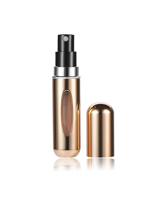 Load image into Gallery viewer, Mini Portable Refillable 8ml 5ml Perfume Aluminum Atomizer Spray Cosmetic Bottle
