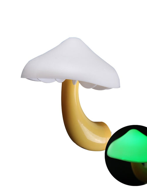 Load image into Gallery viewer, LED Night Light Mushroom Wall Socket Lamp
