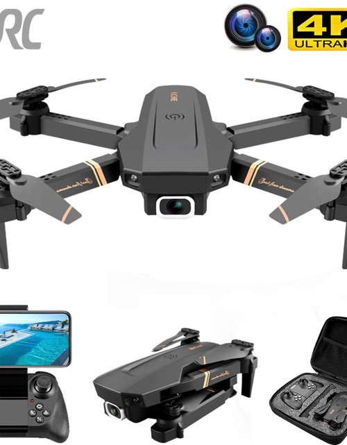 Load image into Gallery viewer, 4DRC V4 WIFI FPV Drone WiFi live video FPV 4K/1080P HD Wide Angle Camera Foldable Altitude Hold Durable RC Quadcopter
