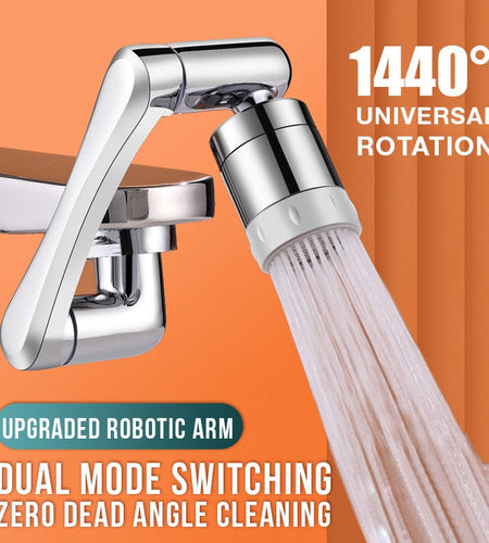 Universal 1080 Degree Rotatable Faucet Aerator Extender