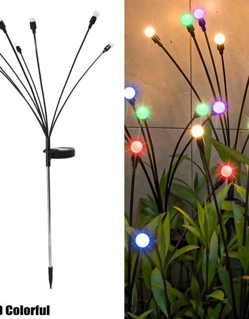 Load image into Gallery viewer, Solar Fireflies Swing Light
