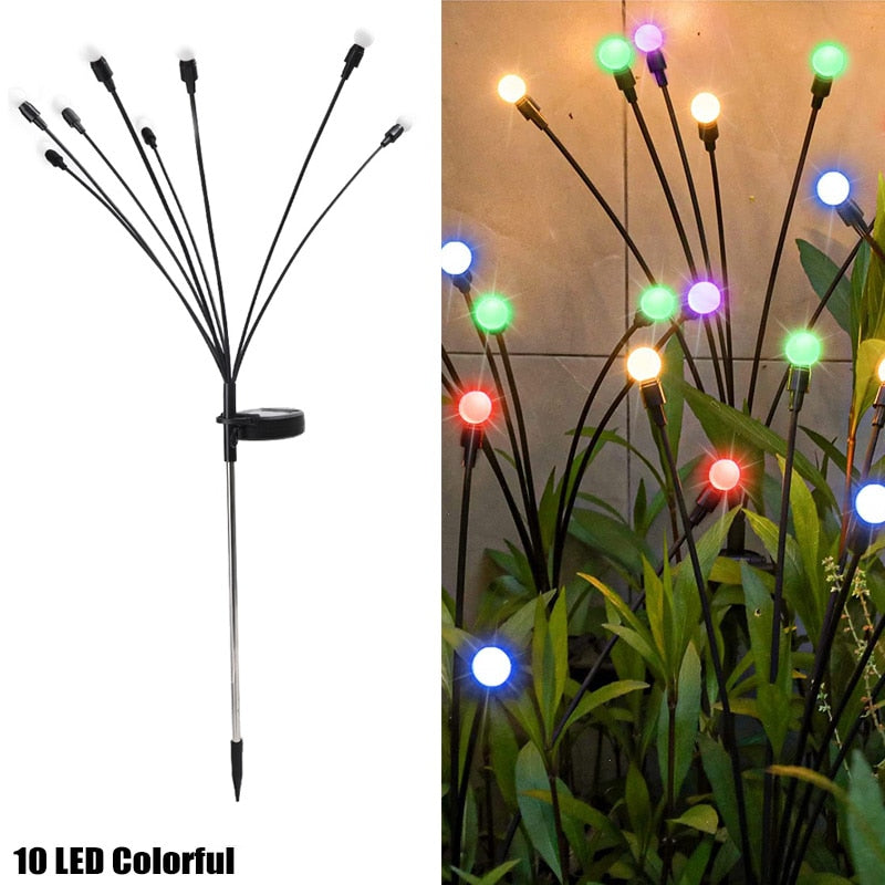 Solar Fireflies Swing Light