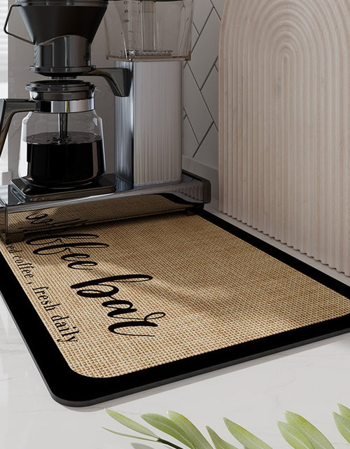 Load image into Gallery viewer, Absorbent Coffee Mat
