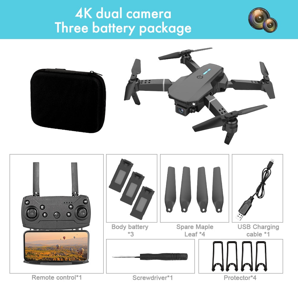 4K Dual Camera Quadcopter Drone