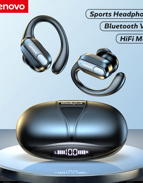 Load image into Gallery viewer, Lenovo XT80 Bluetooth 5.3 Earphones True Wireless Headphones with Mic Button Control Noise Reduction Earhooks Waterproof Headset
