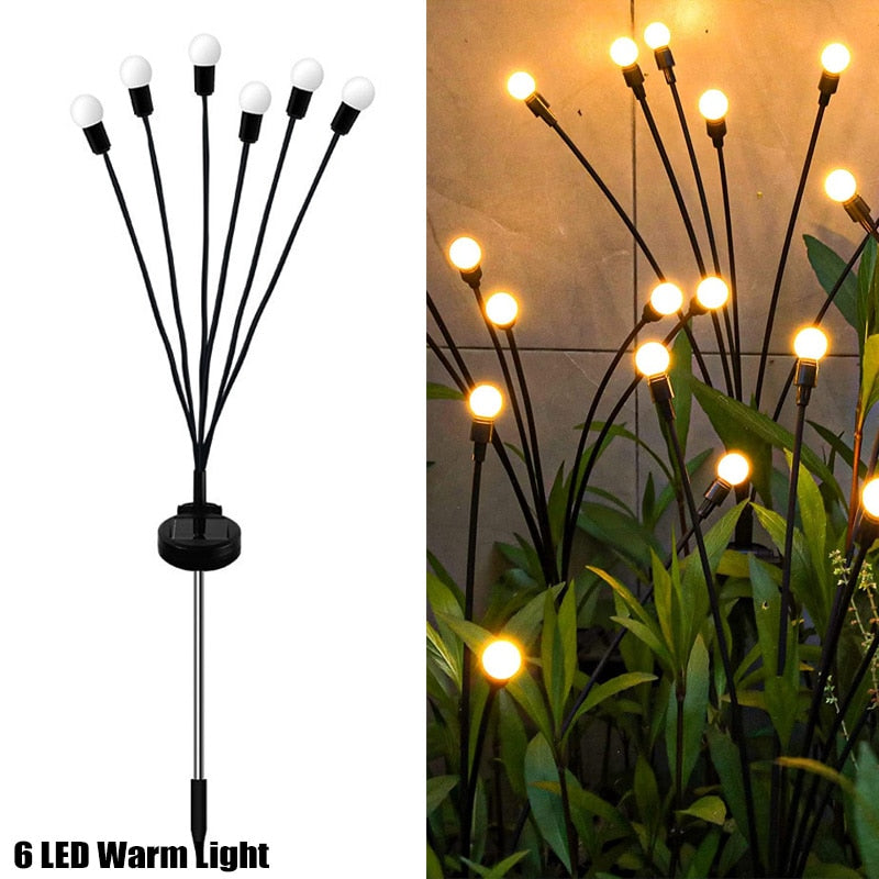 Solar Fireflies Swing Light