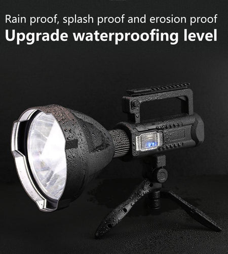 Led rechargeable torch light