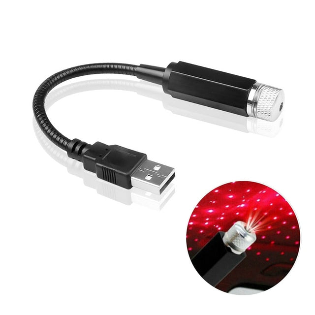 Mini LED Car Roof Star Night Light Projector