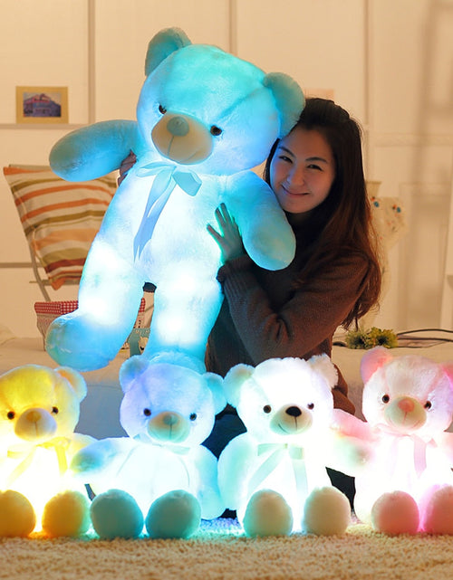 Load image into Gallery viewer, Light Up LED Teddy Bear Plush
