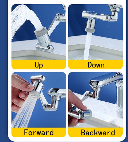 Universal 1080 Degree Rotatable Faucet Aerator Extender