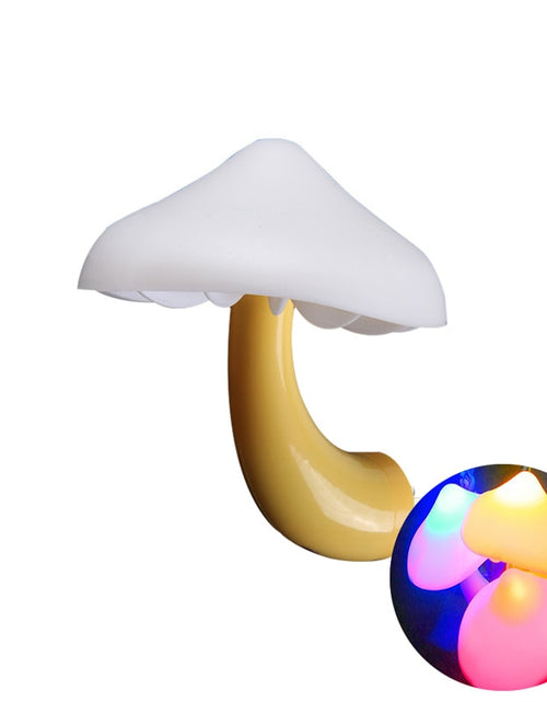 Load image into Gallery viewer, LED Night Light Mushroom Wall Socket Lamp
