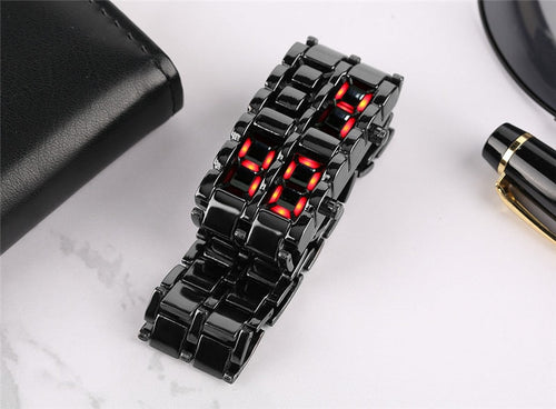 Load image into Gallery viewer, Unique Creative Lava Led Waterproof Trendy Women Men &#39;s Watch Men&#39;s Bracelet Couple Retro Men&#39;s Watch
