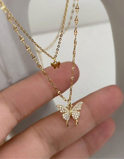 Load image into Gallery viewer, Exquisite Butterfly Necklaces
