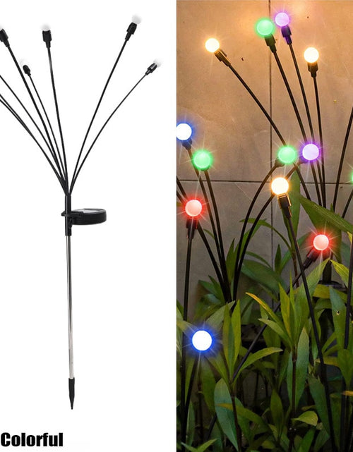 Load image into Gallery viewer, Solar Fireflies Swing Light
