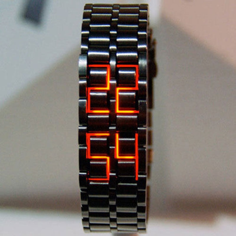 Unique Creative Lava Led Waterproof Trendy Women Men &#39;s Watch Men&#39;s Bracelet Couple Retro Men&#39;s Watch