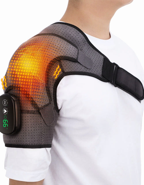 Load image into Gallery viewer, Heated Massage Shoulder Brace
