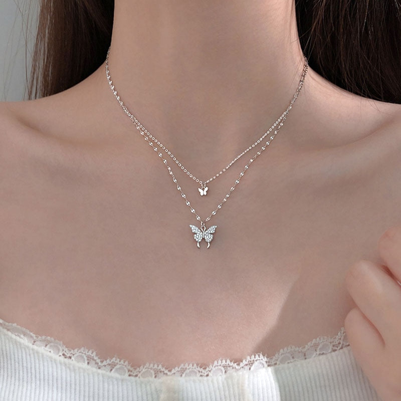 Exquisite Butterfly Necklaces