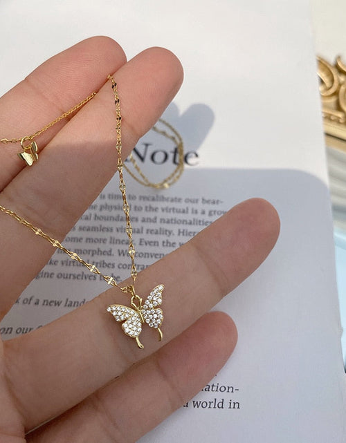 Load image into Gallery viewer, Exquisite Butterfly Necklaces
