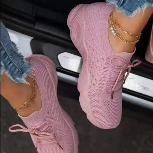 Load image into Gallery viewer, Women Mesh Breathable Casual Sneakers
