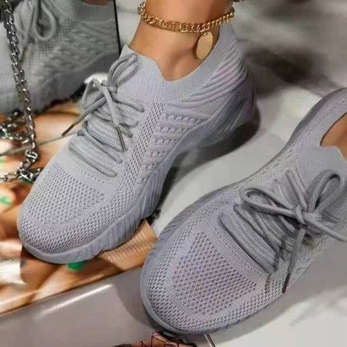 Load image into Gallery viewer, Women Mesh Breathable Casual Sneakers
