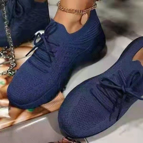 Load image into Gallery viewer, Women Mesh Breathable Casual Sneakers
