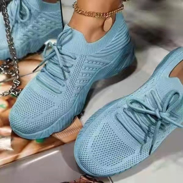 Women Mesh Breathable Casual Sneakers