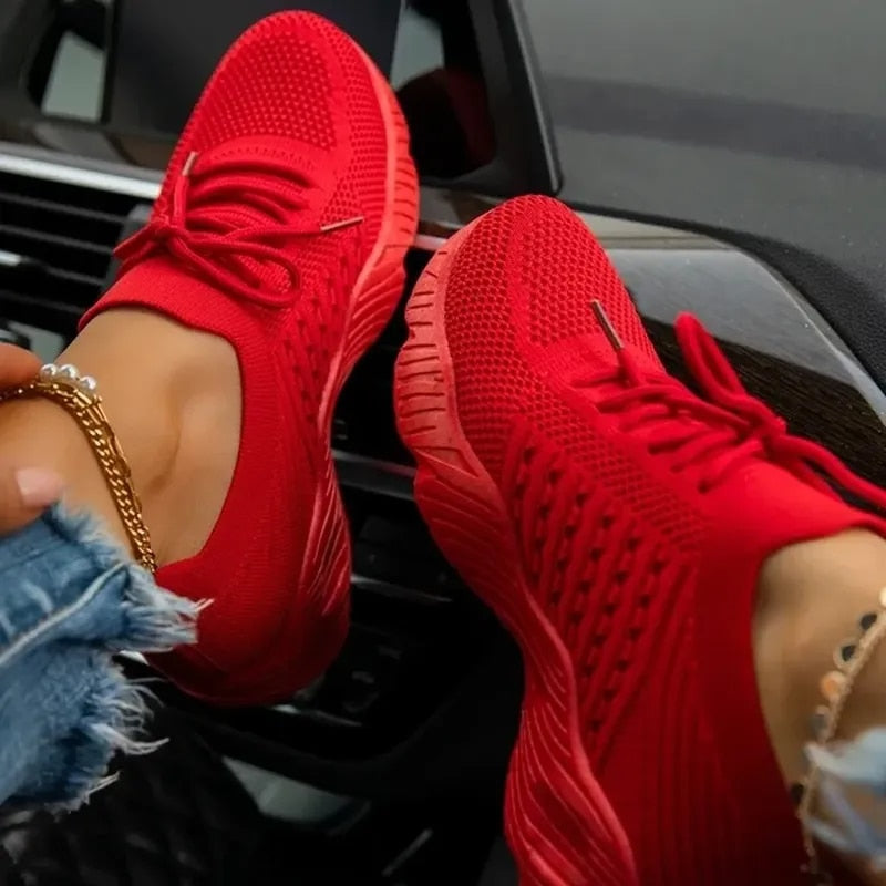 Women Mesh Breathable Casual Sneakers