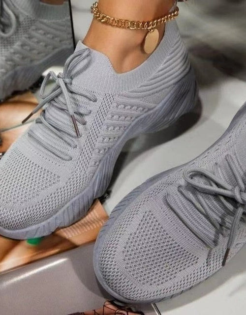 Load image into Gallery viewer, Women Mesh Breathable Casual Sneakers
