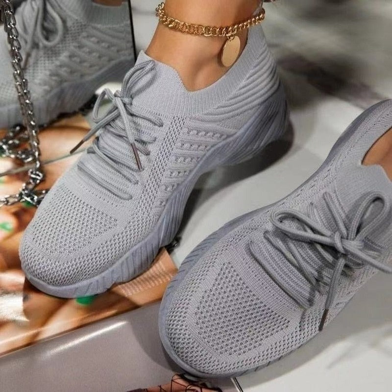 Women Mesh Breathable Casual Sneakers