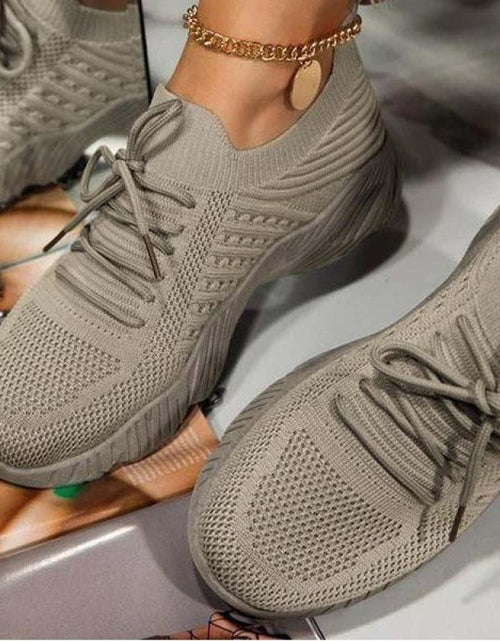 Load image into Gallery viewer, Women Mesh Breathable Casual Sneakers
