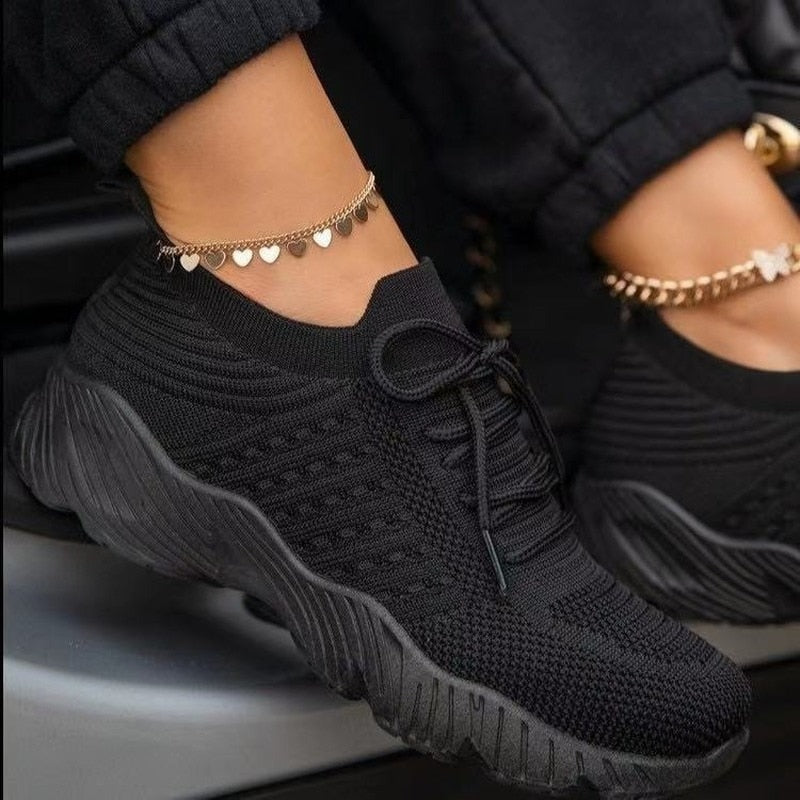 Women Mesh Breathable Casual Sneakers