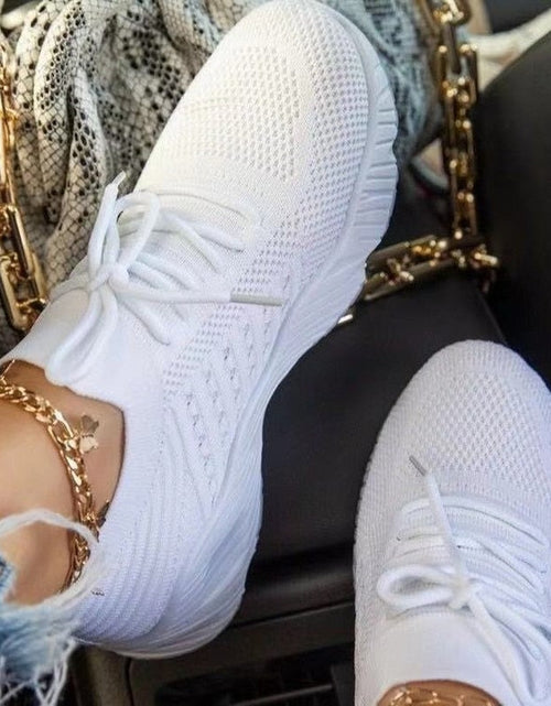 Load image into Gallery viewer, Women Mesh Breathable Casual Sneakers
