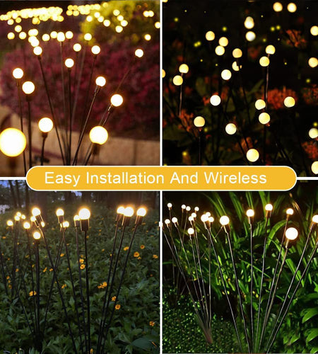 Solar Fireflies Swing Light