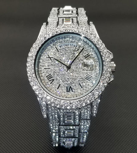 Multifunction Diamond Luxury Watches For Men