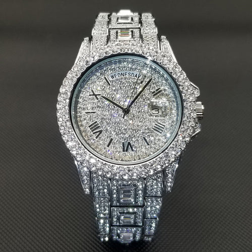 Load image into Gallery viewer, Multifunction Diamond Luxury Watches For Men
