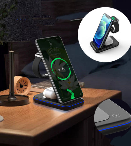 Three-in-One Wireless Charger