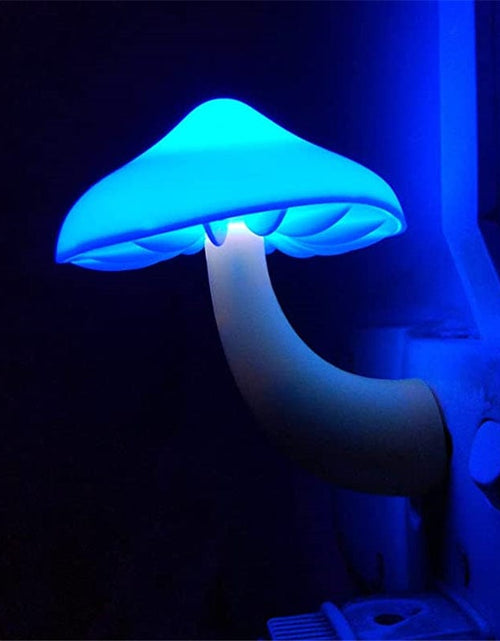 Load image into Gallery viewer, LED Night Light Mushroom Wall Socket Lamp
