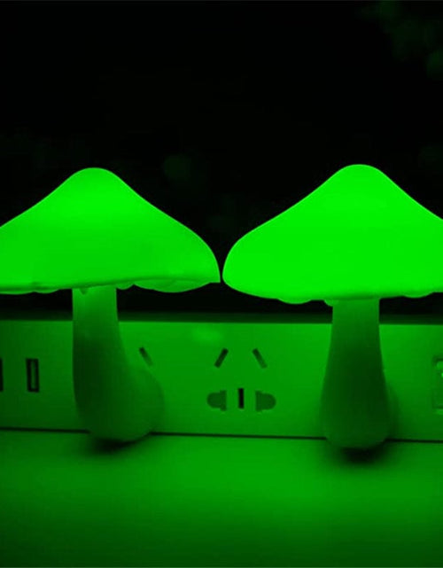 Load image into Gallery viewer, LED Night Light Mushroom Wall Socket Lamp
