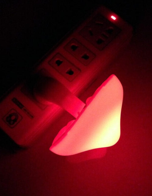 Load image into Gallery viewer, LED Night Light Mushroom Wall Socket Lamp
