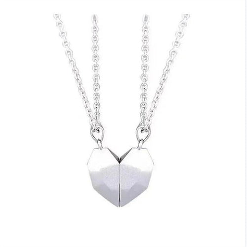 Load image into Gallery viewer, Magnetic Couple Necklace -  Two Souls One Heart Pendant Necklaces for Couple
