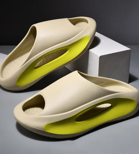 Ins Slippers unisex Peep Toe Slipper Summer Hollow Unisex Sports Beach Shoes