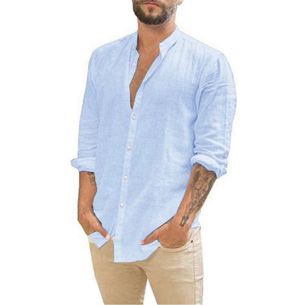 Honshu linen button down shirt