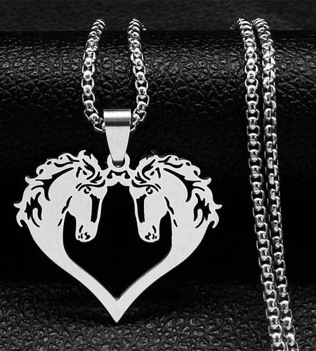 Stainless Steel Horse Head Unisex Pendant, Necklace, Ring, Key Chain