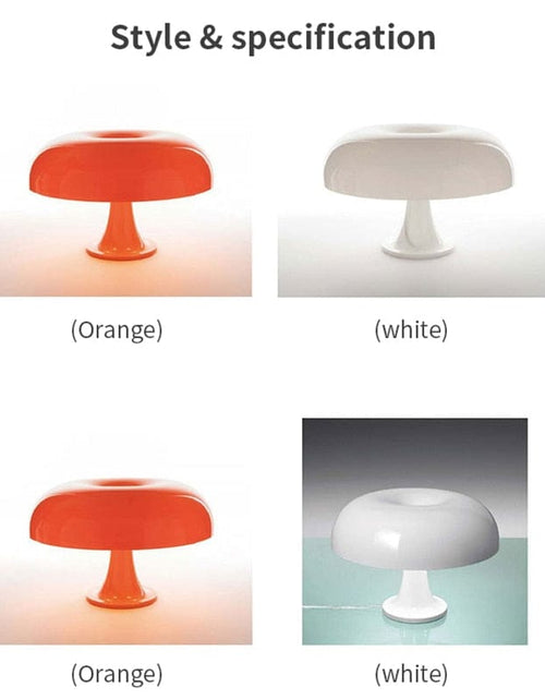 Load image into Gallery viewer, Italian Designer Mushroom Table Lamp
